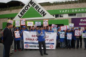 Leroy Merlin &ccedil;alışanları greve gidiyor