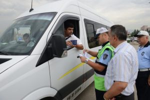 &Ouml;ğrenci servislerine zabıta denetimi