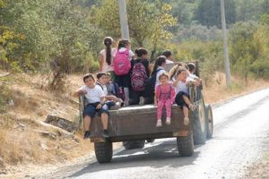 Okul yolu &ccedil;ile yolu
