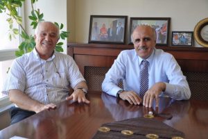 Yıldırım'dan Akt&uuml;rk'e ziyaret