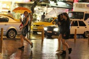 İstanbul'da yağmur!