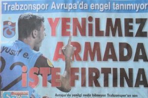 Trabzonspor Ak&ccedil;ay'la tarih yazıyor