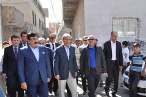 Eker taziyeye katıldı