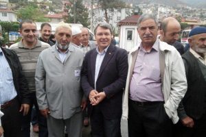 Hacı adayları uğurlandı