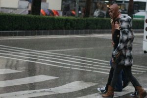Yağmura hazırlıksız yakalandılar