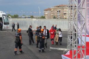Miting alanında radyasyon &ouml;l&ccedil;&uuml;m&uuml;