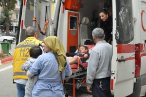 Bursa'da bisikletli k&uuml;&ccedil;&uuml;k kıza &ccedil;arpan s&uuml;r&uuml;c&uuml; ka&ccedil;tı