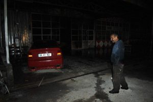 Beş otomobil hurdaya d&ouml;nd&uuml;