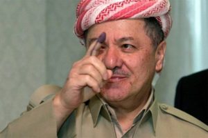 Barzani rakiplerine fark attı