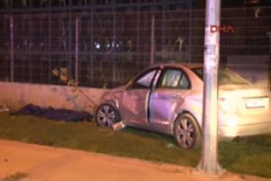 Trafik canavarı kaldırımda yakaladı