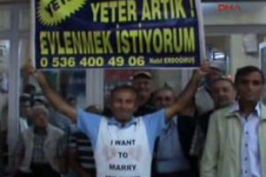 Bekarlık canına tak etti