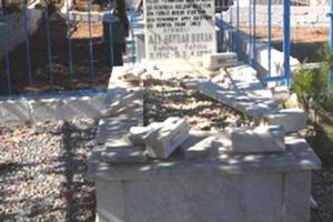 İzmir'de Alevilerin mezarlarına saldırı