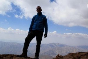 Demavent'in zirvesinde bir Bursalı