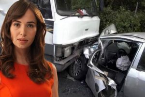 Esra Ronabar kaza ge&ccedil;irdi