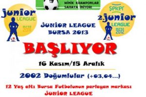 Junior League Bursa 2013 başlıyor
