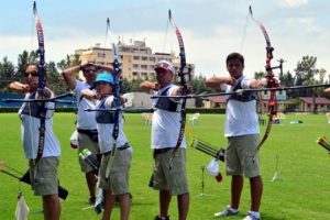 Antalya'da ok&ccedil;uluk heyecanı