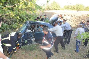 Bursa'da korkun&ccedil; kaza