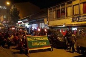 Tunceli'de olaylı gece
