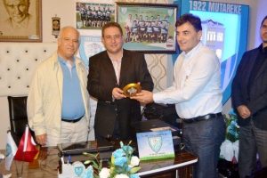 Kosova Kamu Y&ouml;netimi Bakanı M&uuml;tarekespor'u ziyaret etti