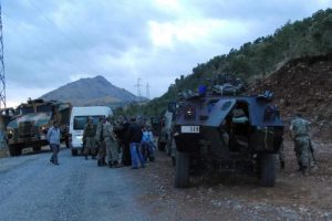 Sınırda gergin dakikalar