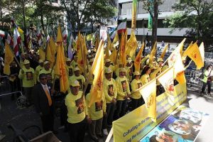 ABD'deki İranlı ve Suriyelilerden protesto