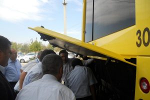 BURULAŞ şof&ouml;rlerine g&uuml;venli s&uuml;r&uuml;ş eğitimi