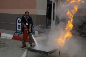 Hastanede yangın paniği