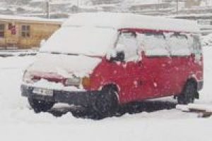Rize'ye kara kış erken geldi