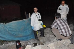 Ka&ccedil;an mahkumların giysileri bulundu