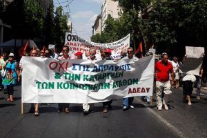 Yunanistan'da acil toplantı