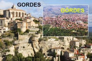 Fransa'nın Gordes kasabası oldu Manisa'nın G&ouml;rdes'i