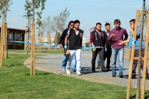 Başakşehir'de roket başlığı bulundu