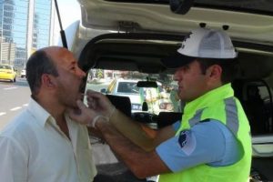 Taksicilere uyuşturucu denetimi