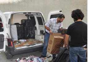 Ara&ccedil;tan ka&ccedil;ak sigara &ccedil;ıktı
