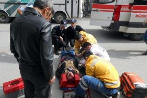 Feci kaza can aldı