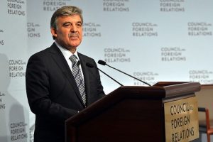 G&uuml;l Dış İlişkiler Konseyi'ne hitap etti