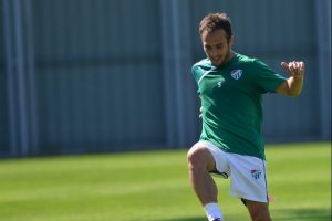 Bursaspor'da Belluschi sevinci
