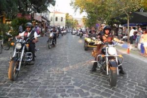 Fo&ccedil;a'da motosiklet festivali