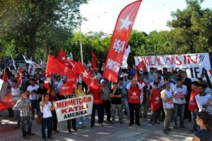 Gaziantep'te Savaş Kışkırtıcılığına Son mitingi