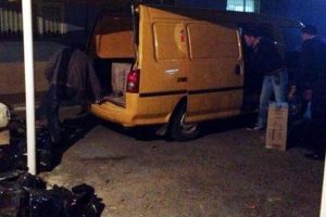 Sahte kargo aracıyla sigara ka&ccedil;ak&ccedil;ılığı