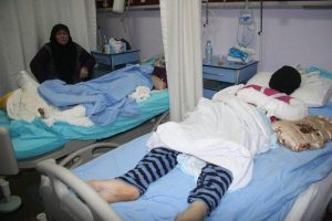 Yaralı 8 Suriyeli Kilis'e getirildi