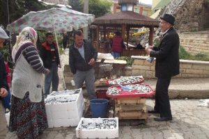 Tezgahlarda hamsi bolluğu