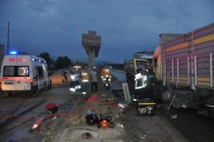 İneg&ouml;l'de 9 ayda 462 kaza meydana geldi