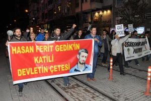 Eskişehirliler Ferit Gedik i&ccedil;in y&uuml;r&uuml;d&uuml;