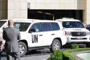 Kimyasal silah denet&ccedil;ileri Suriye'de &ccedil;alışmalara başladı