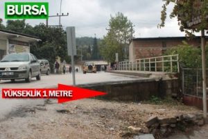 Eğitim Mahallesi'nde k&ouml;pr&uuml;ye bakın! &Ouml;ZEL HABER