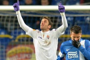 Ukrayna'da g&uuml;len Fiorentina oldu:1-2