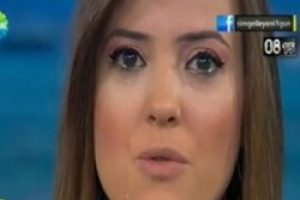 Simge Fıstıkoğlu canlı yayında ağladı
