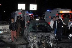 Basınekpres yolunda feci kaza!
