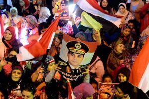 Mısır'da Sisi i&ccedil;in imza kampanyası
